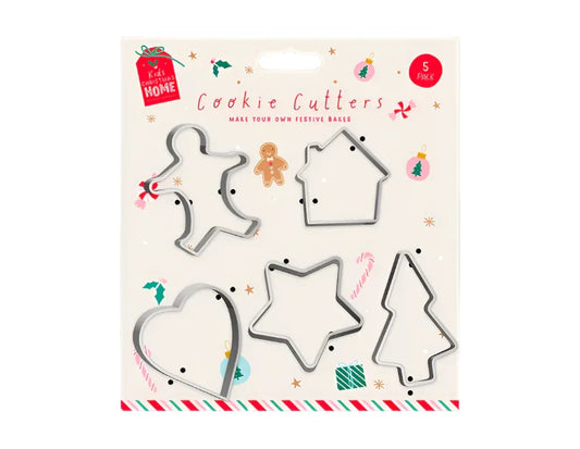 Xmas Cookie Cutters 5 Pack - Cloud Nine Stores